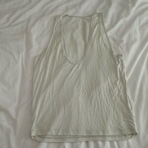 Joah Brown Plunge Tank Top